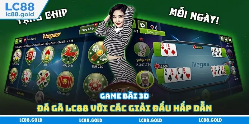 Game bài 3D mang đến số tiền thưởng khủng mỗi ngày Game bài 3D mang đến số tiền thưởng khủng mỗi ngày
